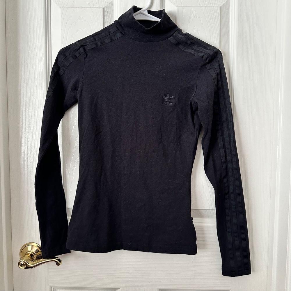 Adidas Black Turtleneck